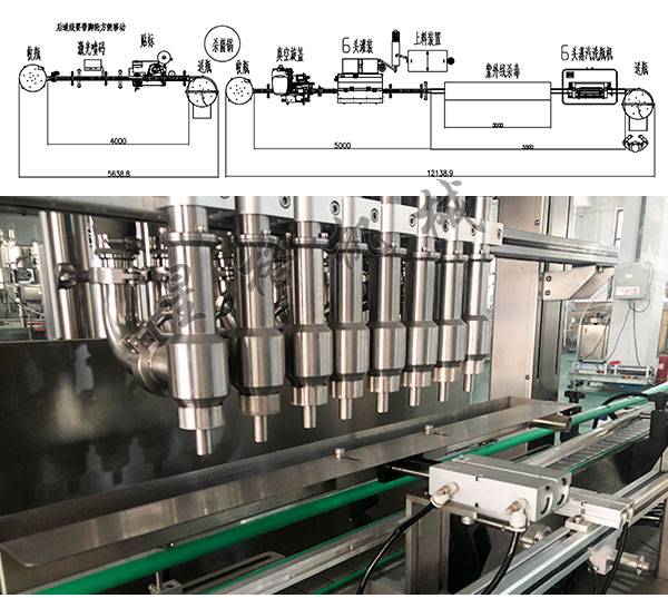 浓稠颗粒酱料灌装生产线流程图(图1) 浓稠颗粒酱料灌装生产线流程图(图1)