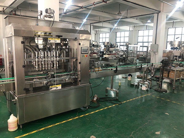 浓稠颗粒酱料灌装生产线流程图(图2) 浓稠颗粒酱料灌装生产线流程图(图2)