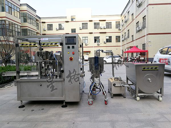 藤椒酱自动包装机械操作原理(图2) 藤椒酱自动包装机械操作原理(图2)